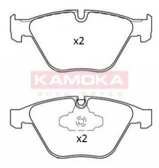 Гальмівні колодки KAMOKA JQ101222 (фото 1)