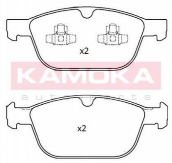 Тормозные колодки KAMOKA JQ101233