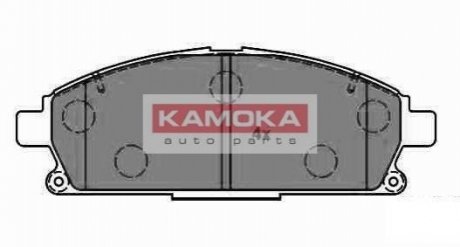 Комплект тормозных колодок, дисковый тормоз KAMOKA JQ1012526 (фото 1)
