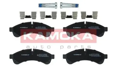 Комплект гальмівних колодок, дискове гальмо KAMOKA JQ101276