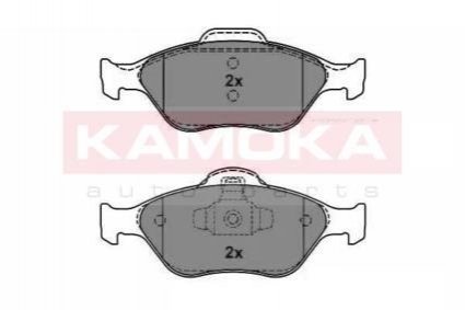 Комплект гальмівних колодок, дискове гальмо KAMOKA JQ1012788 (фото 1)