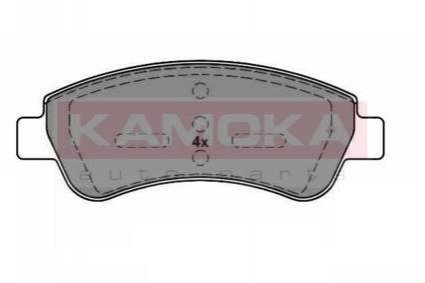 Комплект гальмівних колодок, дискове гальмо KAMOKA JQ1012798 (фото 1)