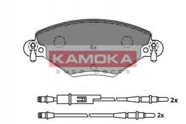Комплект тормозных колодок, дисковый тормоз KAMOKA JQ1012822 (фото 1)
