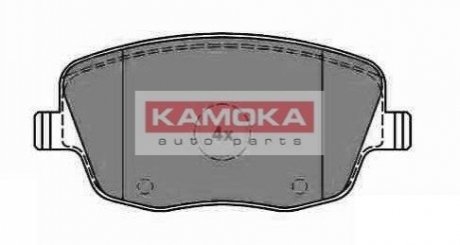 Комплект гальмівних колодок, дискове гальмо KAMOKA JQ1012838 (фото 1)