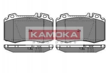 Комплект тормозных колодок, дисковый тормоз KAMOKA JQ1012852 (фото 1)