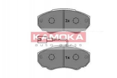 Комплект гальмівних колодок, дискове гальмо KAMOKA JQ1012956