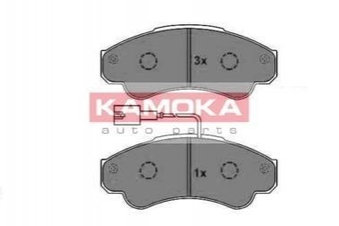 Комплект тормозных колодок, дисковый тормоз KAMOKA JQ1012958 (фото 1)