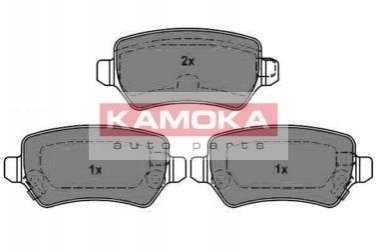 Комплект гальмівних колодок, дискове гальмо KAMOKA JQ1013042