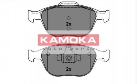 Гальмівні колодки KAMOKA JQ1013136 (фото 1)