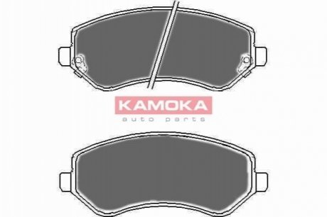Комплект тормозных колодок, дисковый тормоз KAMOKA JQ1013152 (фото 1)