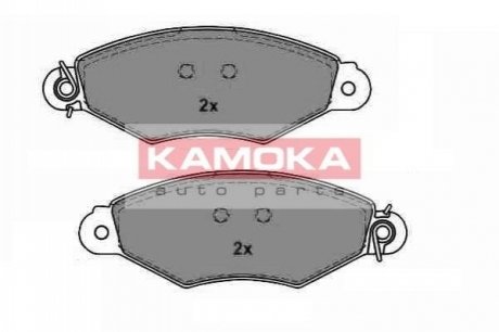 Комплект тормозных колодок, дисковый тормоз KAMOKA JQ1013206 (фото 1)