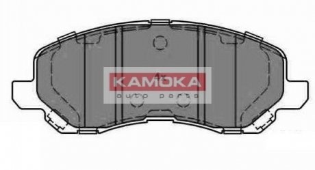 Комплект тормозных колодок, дисковый тормоз KAMOKA JQ1013242