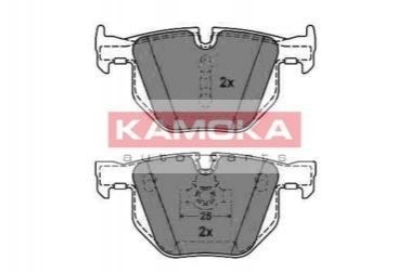 Комплект тормозных колодок, дисковый тормоз KAMOKA JQ1013496