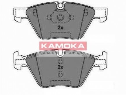 Комплект тормозных колодок, дисковый тормоз KAMOKA JQ1013546 (фото 1)