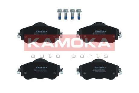 Комплект гальмівних колодок, дискове гальмо KAMOKA JQ101356 (фото 1)