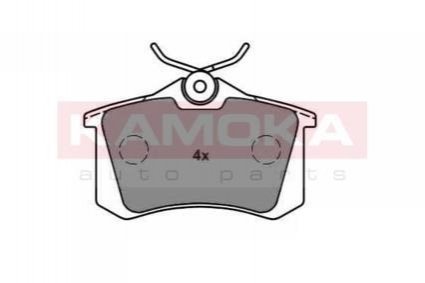Комплект тормозных колодок, дисковый тормоз KAMOKA JQ1013576 (фото 1)