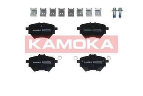 Комплект тормозных колодок, дисковый тормоз KAMOKA JQ101390 (фото 1)
