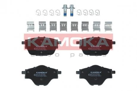 Комплект тормозных колодок, дисковый тормоз KAMOKA JQ101391 (фото 1)