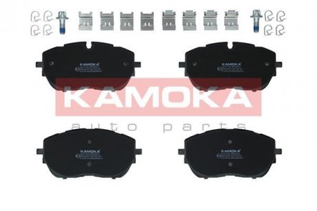 Комплект гальмівних колодок, дискове гальмо KAMOKA JQ101393