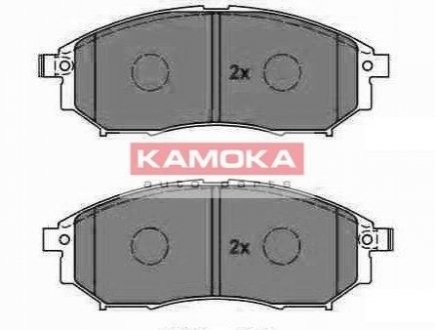 Комплект гальмівних колодок, дискове гальмо KAMOKA JQ1013994 (фото 1)