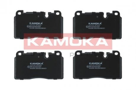 Комплект тормозных колодок, дисковый тормоз KAMOKA JQ101401