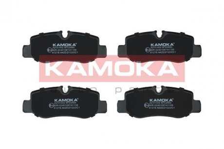Комплект гальмівних колодок, дисковий гальмо KAMOKA JQ101402