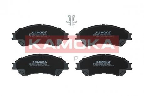 Комплект гальмівних колодок, дискове гальмо KAMOKA JQ101414