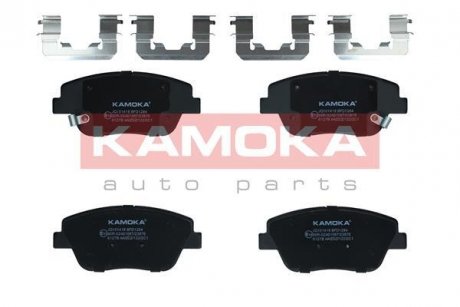 Комплект тормозных колодок, дисковый тормоз KAMOKA JQ101418 (фото 1)