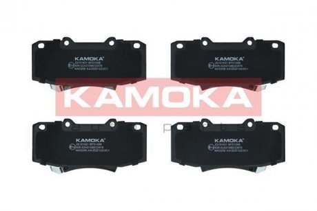 Комплект тормозных колодок, дисковый тормоз KAMOKA JQ101421