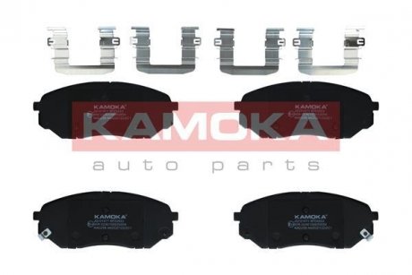 Комплект гальмівних колодок, дискове гальмо KAMOKA JQ101471
