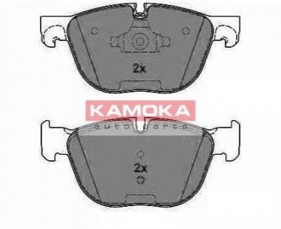 Комплект тормозных колодок, дисковый тормоз KAMOKA JQ1018104