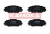 Комплект тормозных колодок, дисковый тормоз KAMOKA JQ1018272 (фото 1)