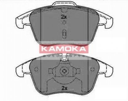 Гальмівні колодки KAMOKA JQ1018320 (фото 1)