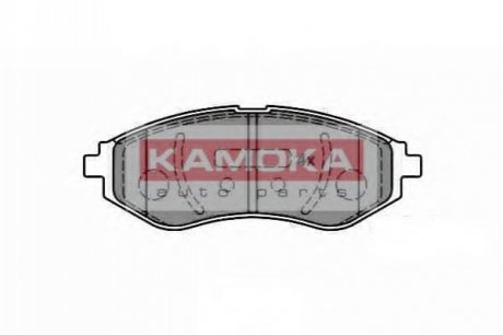 Комплект тормозных колодок, дисковый тормоз KAMOKA JQ1018366 (фото 1)