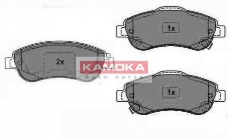 Гальмівні колодки KAMOKA JQ1018456 (фото 1)