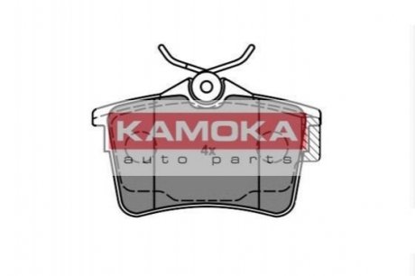 Гальмівні колодки KAMOKA JQ1018501