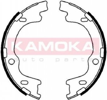 Комплект гальмівних колодок, стоянкова гальмівна система KAMOKA JQ212036 (фото 1)