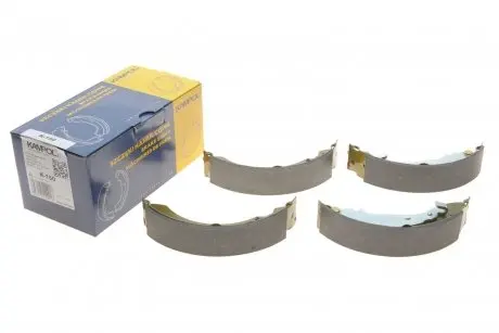 Колодки тормозные (задние) peugeot 106/206/306/renault clio/laguna 93- (барабани) (203x38) (lucas) Kampol K-150