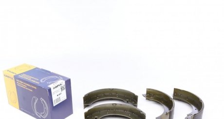 Колодки тормозные (задние) renault master/trafic 80-01 (225x55) (барабани) Kampol K-621 (фото 1)