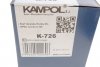 Колодки гальмівні (задні) opel corsa 06-/fiat punto 99- (барабанні) (203x38) Kampol K-726 (фото 4)