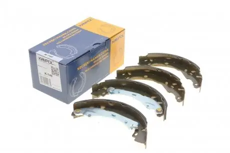 Колодки тормозные (задние) renault clio ii/iv/symbol 98- (барабанные) (203x38) Kampol K-740