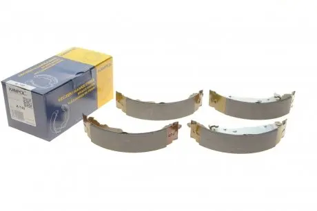 Колодки тормозные (задние) peugeot 207/citroen c3 06- (барабанные) (228.6x42) Kampol K-749