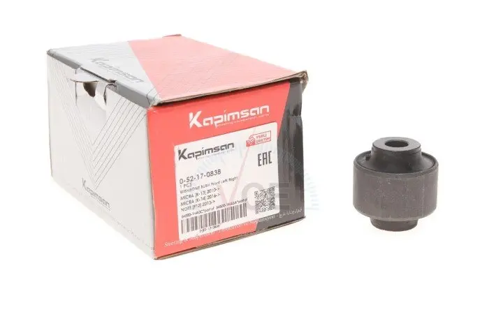 Сайлентблок важеля (переднього) nissan micra iv 10- KAPIMSAN 0-52-17-0838 (фото 1)
