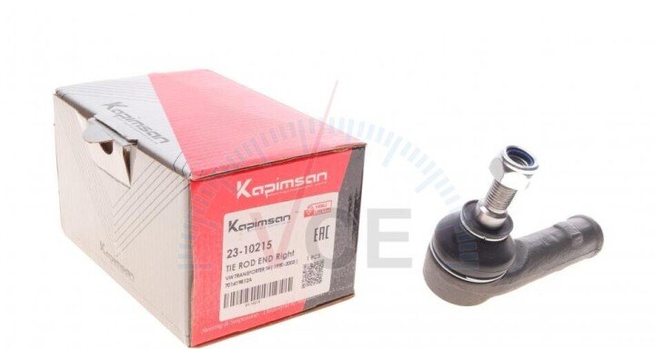 Наконечник рульової тяги (r) vw t4 91-95 (d=16mm) KAPIMSAN 23-10215 (фото 1)