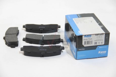 Комплект гальмівних колодок, дисковий гальмо KAVO PARTS KBP-6505