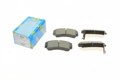 Комплект гальмівних колодок, дискове гальмо KAVO PARTS KBP-6508