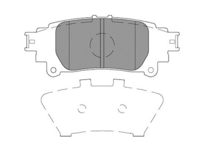 Колодки гальмівні (задні) Lexus GS/IS III/RC 12- KAVO PARTS KBP-9141