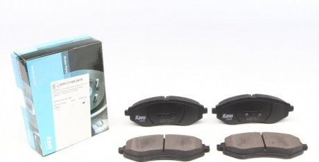 Комплект гальмівних колодок, дискове гальмо KAVO PARTS KBP-1003