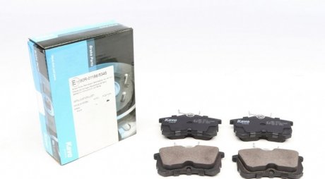 Комплект тормозных колодок, дисковый тормоз KAVO PARTS KBP-2011 (фото 1)
