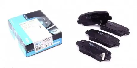 Комплект гальмівних колодок, дискове гальмо KAVO PARTS KBP-3034